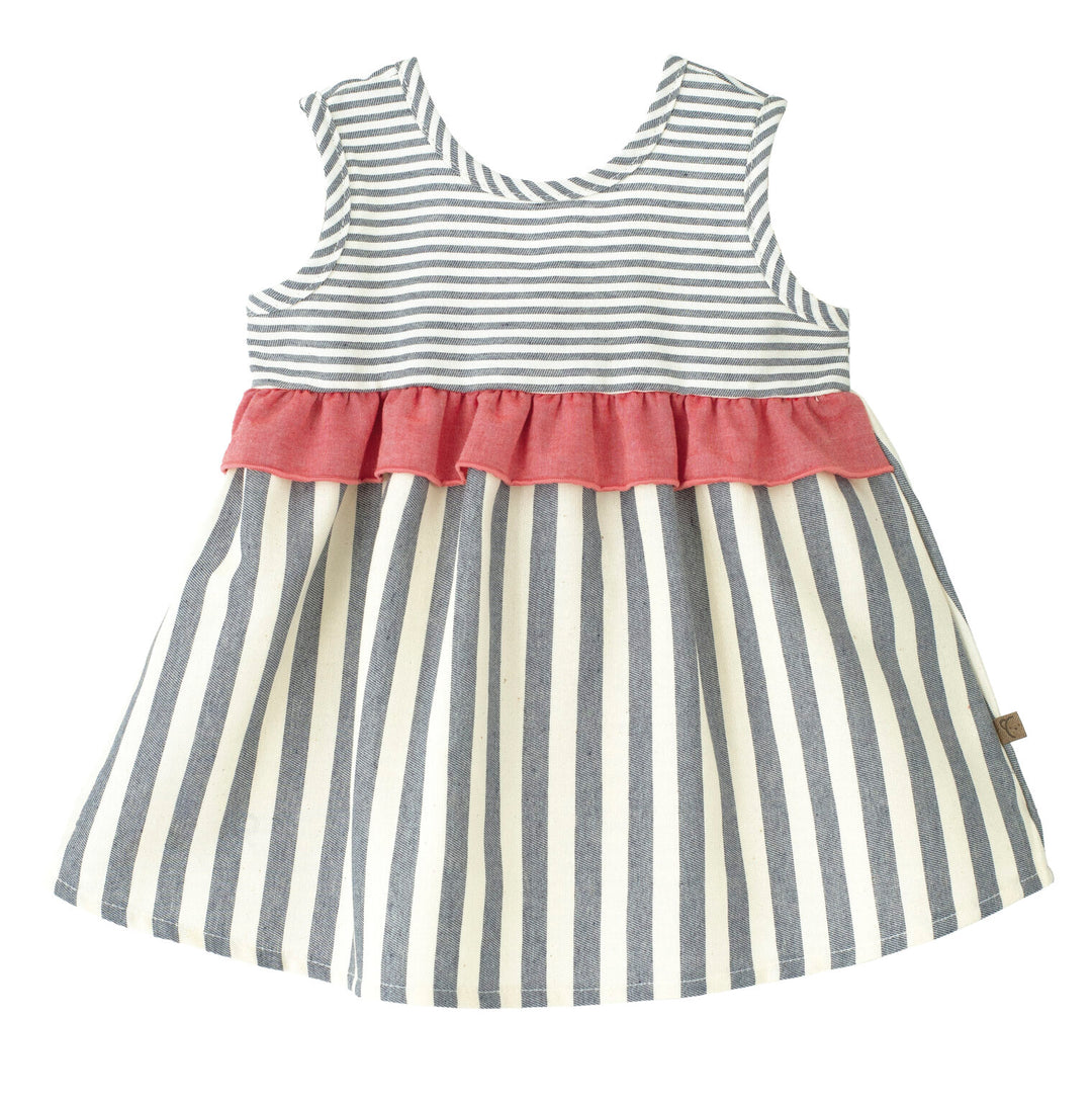 Vestido Strippes pink