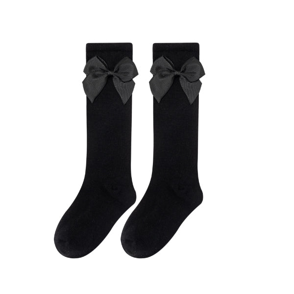 Calceta con lazo negro