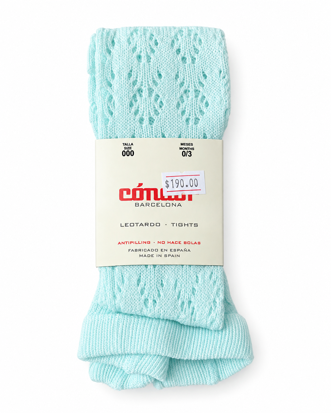 Leotardo aqua calado