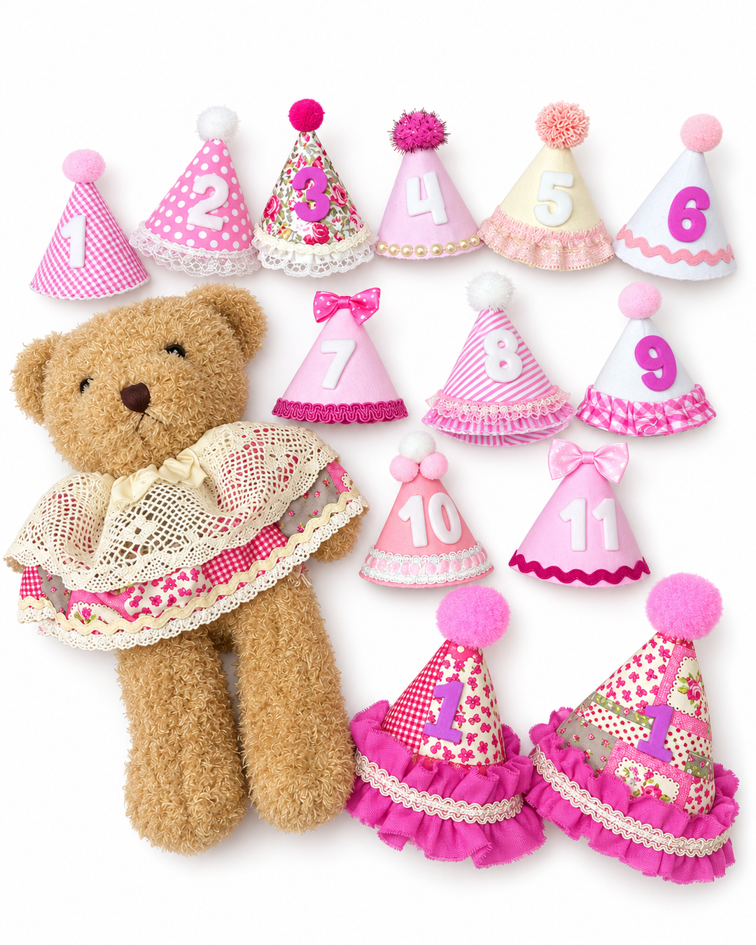 BIBI TEDDY BOX PINK #12