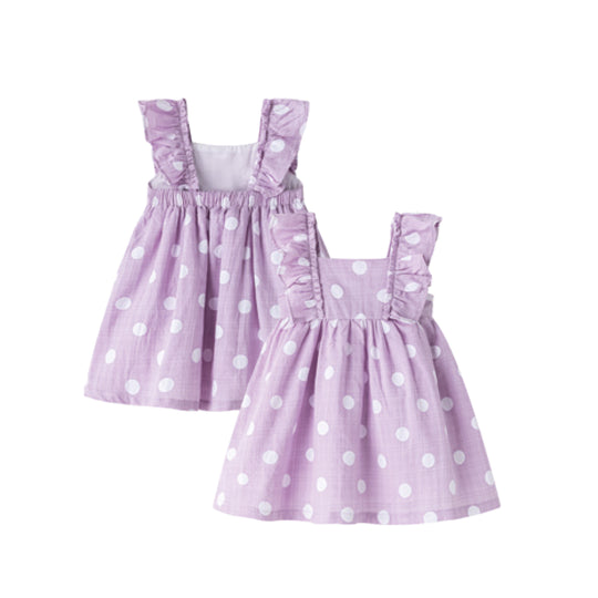 Vestido Purple Dots Baby