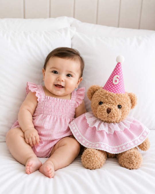 BIBI BIRTHDAY BEAR PINK