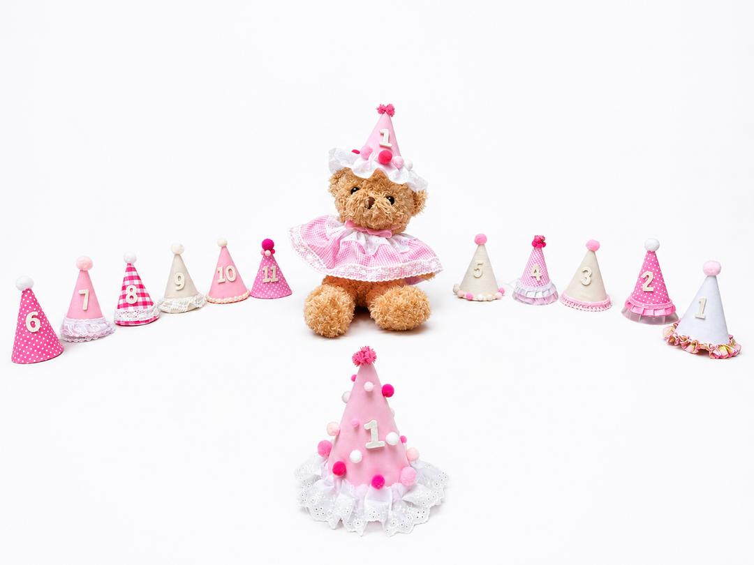 BIBI BIRTHDAY BEAR PINK