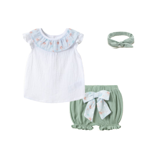 Conjunto Bunny Olive Baby