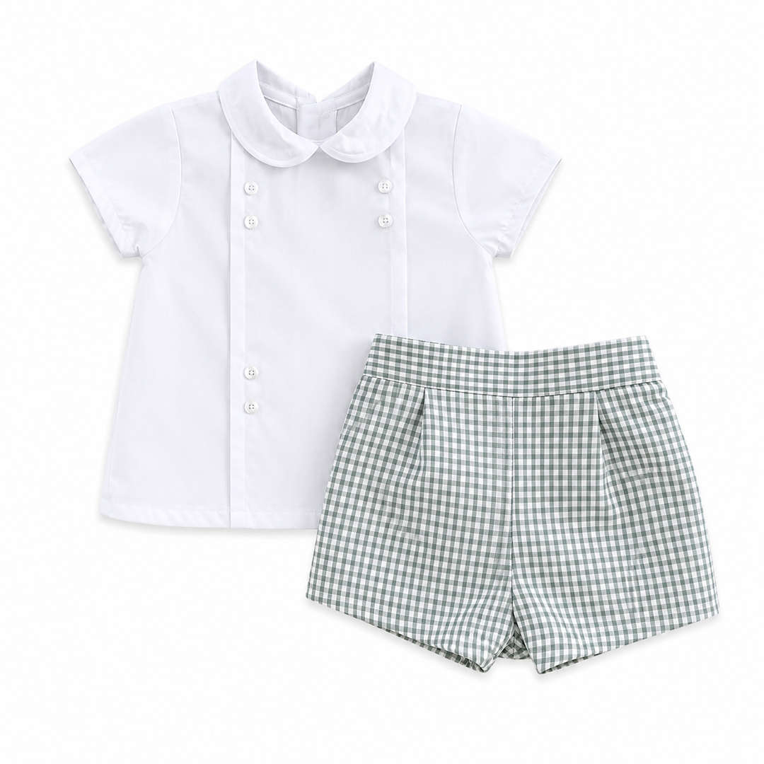 Conjunto formal verde
