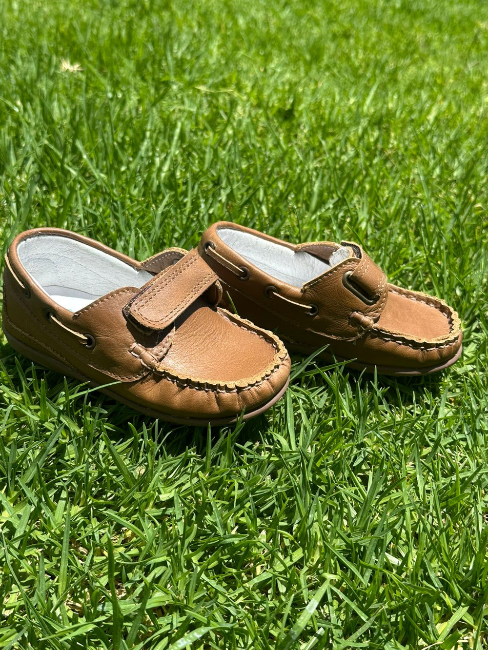 Mocasín café miel