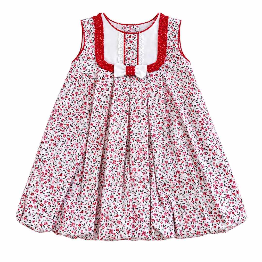 Vestido cherry flower