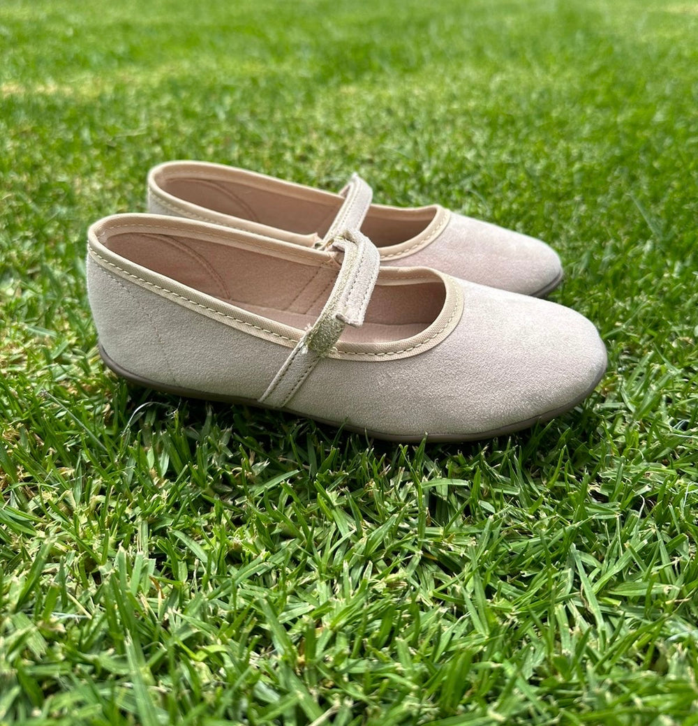 Balerina Beige Gamuza