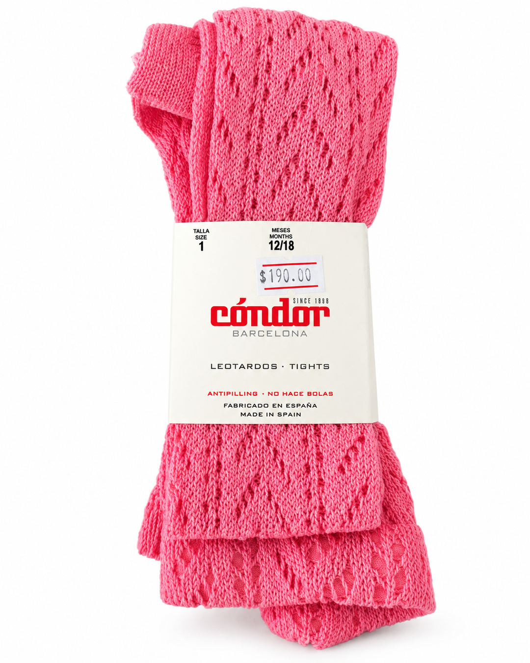 Leotardo coral fuerte