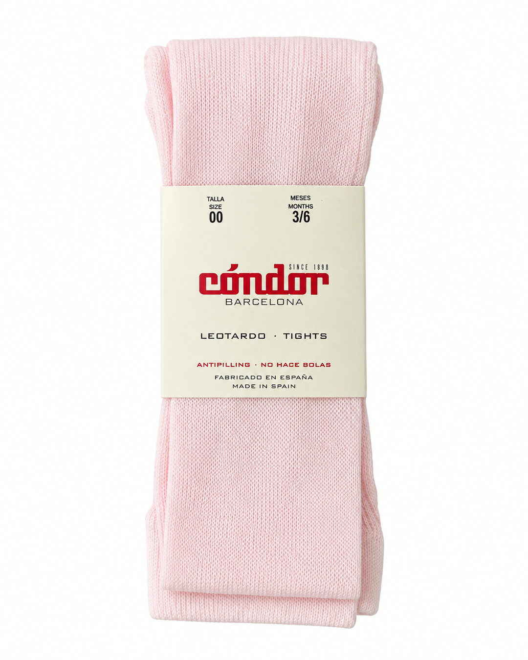 Leotardo rosa clarito liso