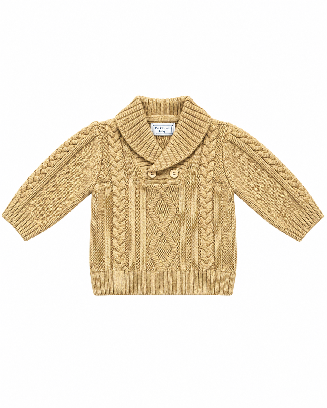 Suéter beige bebe niño