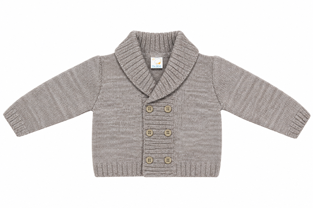 Suéter café  bebe niño