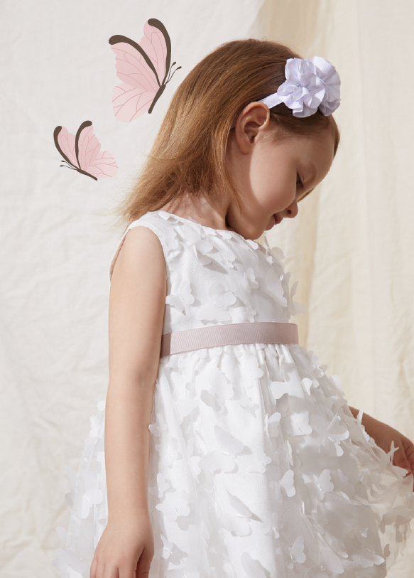 Vestido mariposa