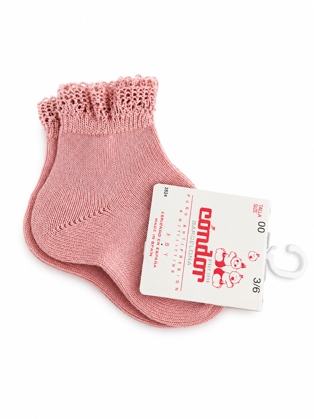Calceta corta rosa