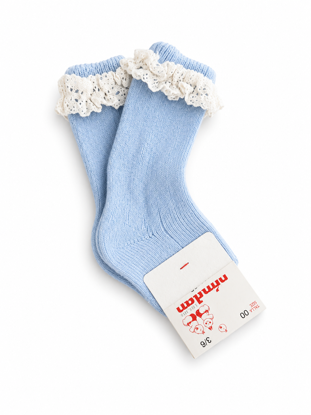 Calceta Olán baby blue