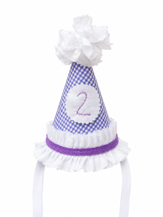 GORRO CUMPLEAÑERO MORADO