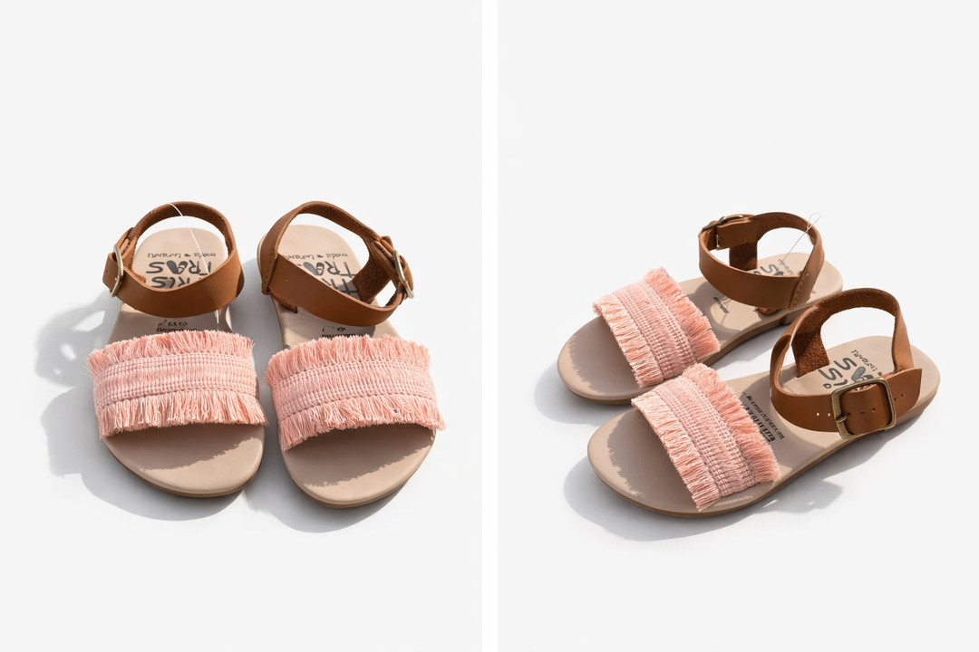 Sandalias coral